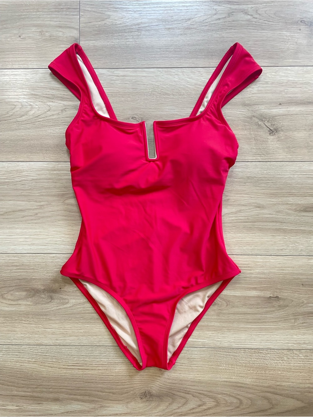 NWT Women’s Tummy Control Full Coverage Red One Piece Swimsuit